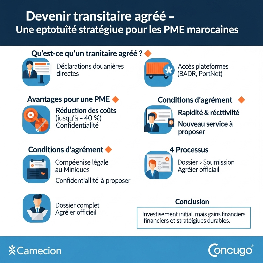 Devenir transitaire agréé – Une opportunité stratégique pour les PME marocaines