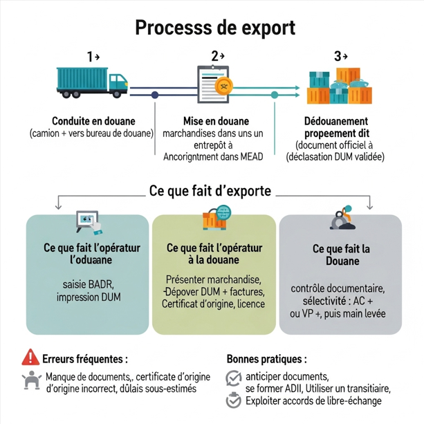 🚢 Bien exporter depuis le Maroc : les étapes et le circuit de dédouanement à connaître